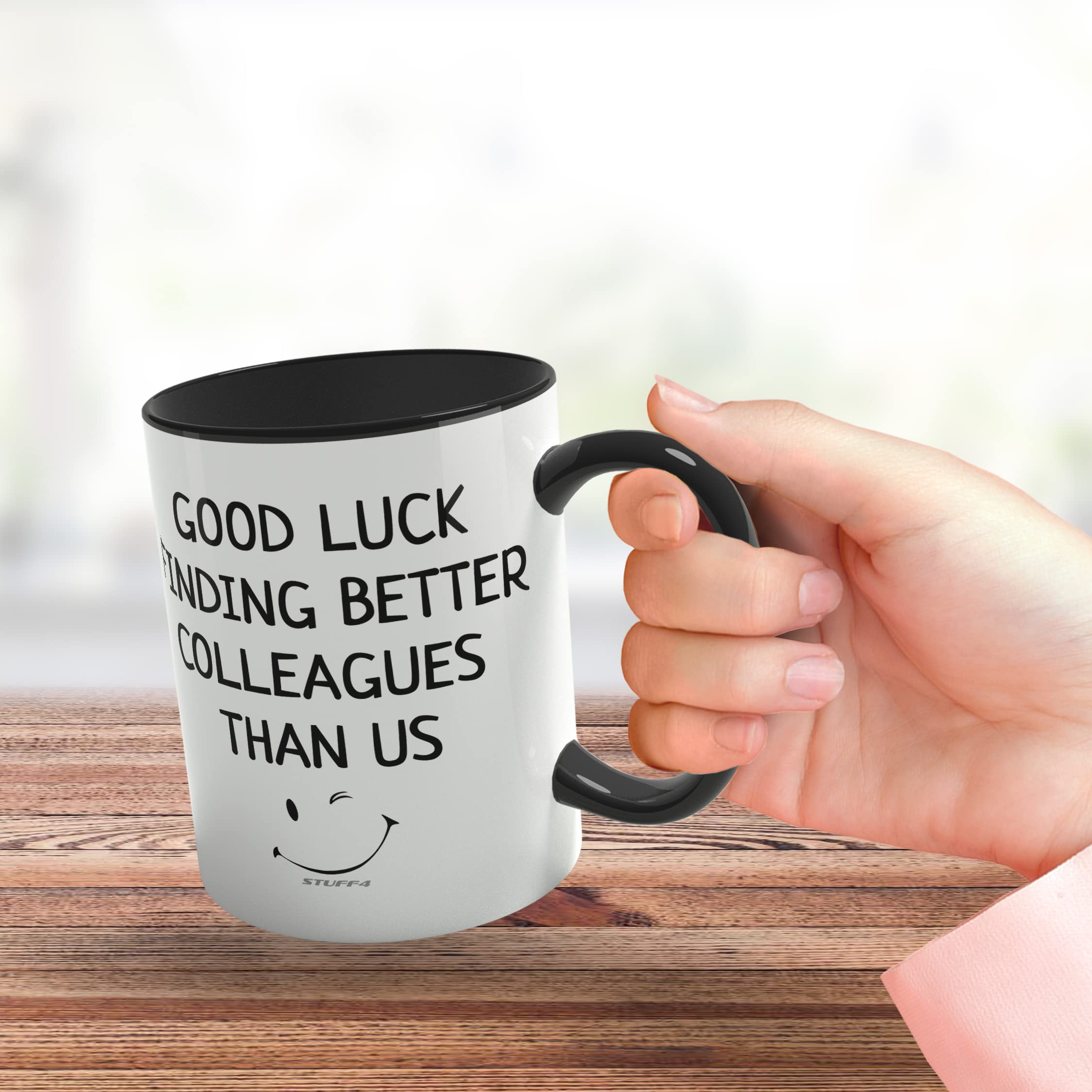 Stuff4 Leaving Gifts for Colleagues Women Men Good Luck Finding Better Colleagues Than Us Coffee Mug Cup - Image 3