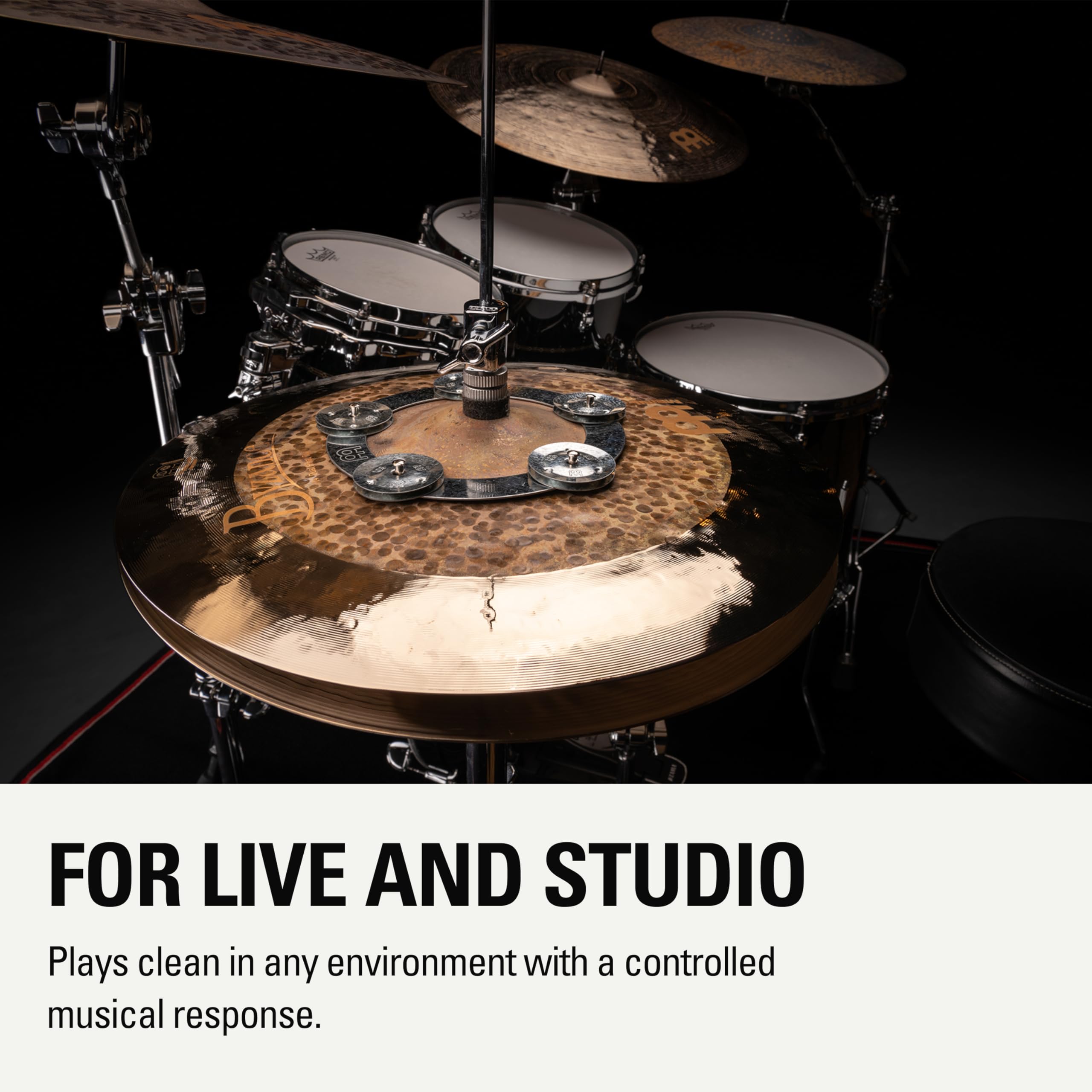 Meinl Dry Ching Ring – 6 cali – pierścień z opaskami – akcesoria do perkusji (DCRING)