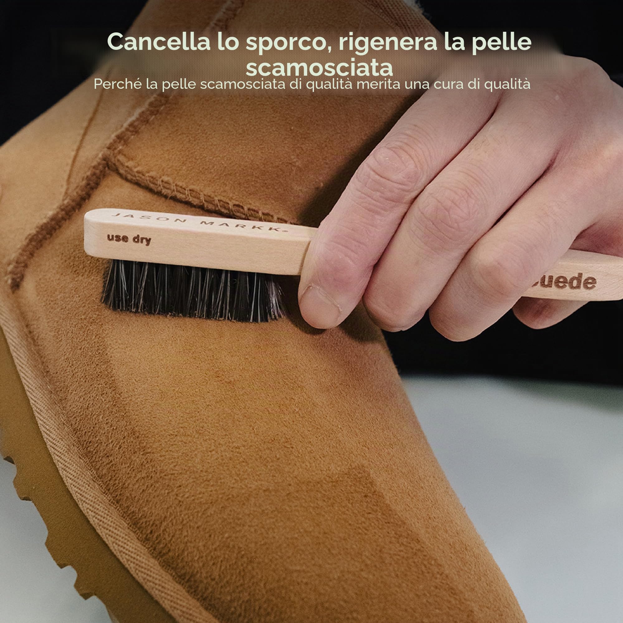 Jason Markk Unisex Premium Shoe Cleaning Kit Repellent Brush for Sneakers