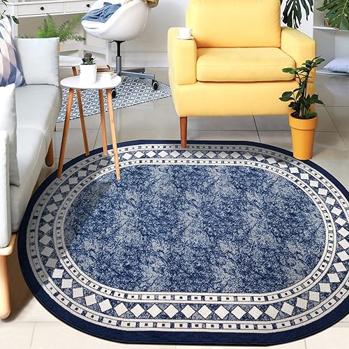 Miniatura 178 de Antep Rugs Alfombras modernas con bordes de 2 x 7 pies antideslizantes (antideslizante) de perfil bajo con parte trasera de goma para interiores