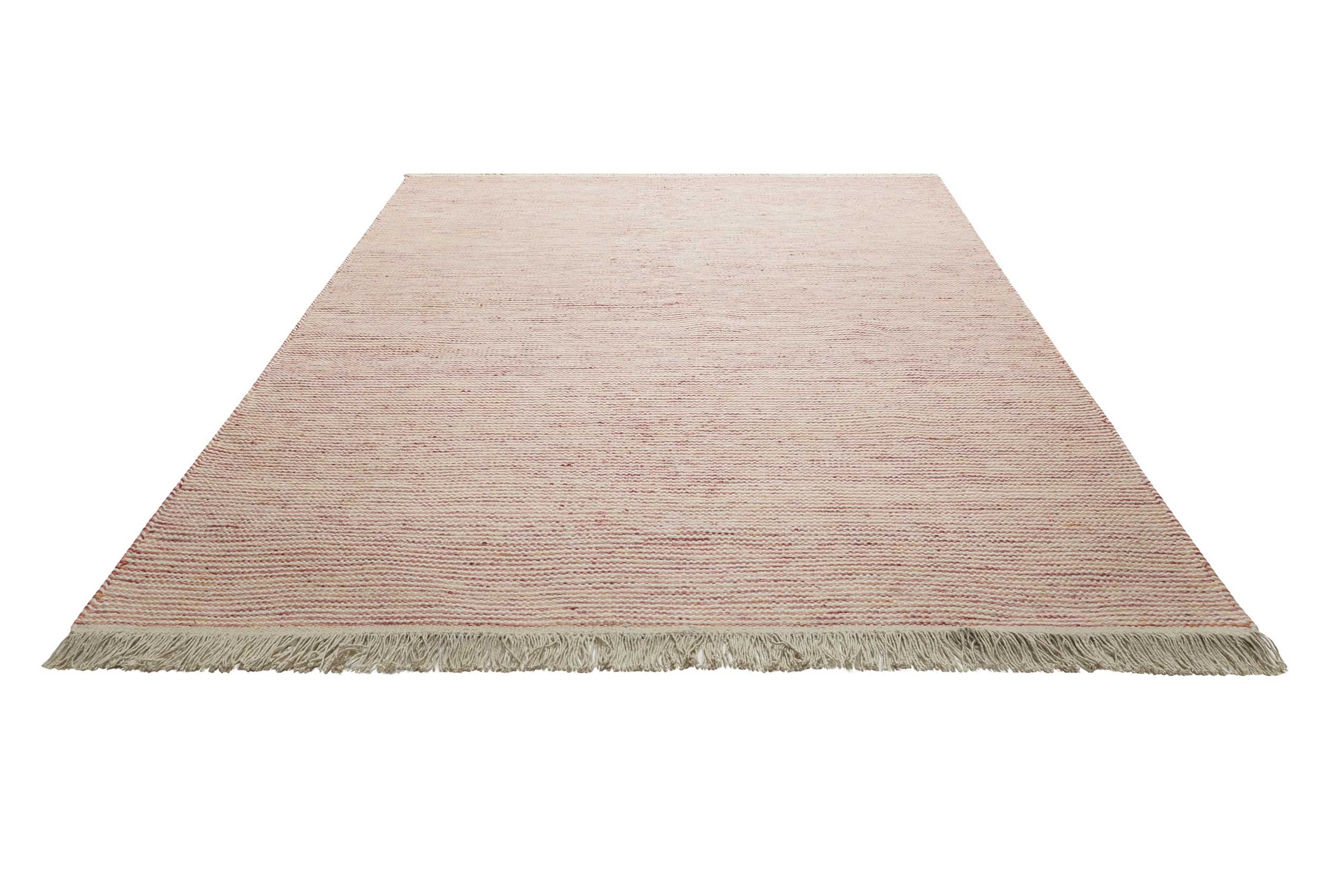 Kelim Tapis tissé à la main, en fibres naturelles, idéal pour le salon et la chambre à coucher, tapis tissé à la main et en laine, durable et de qualité supérieure, 80 x 300 cm, rouge beige - Amélie