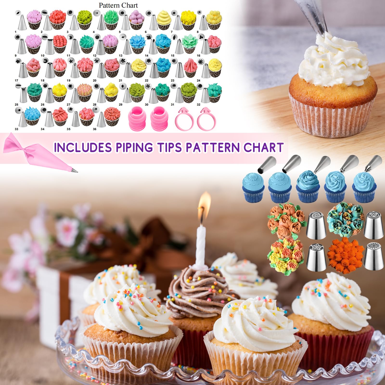 Kit de herramientas para decoración de tartas