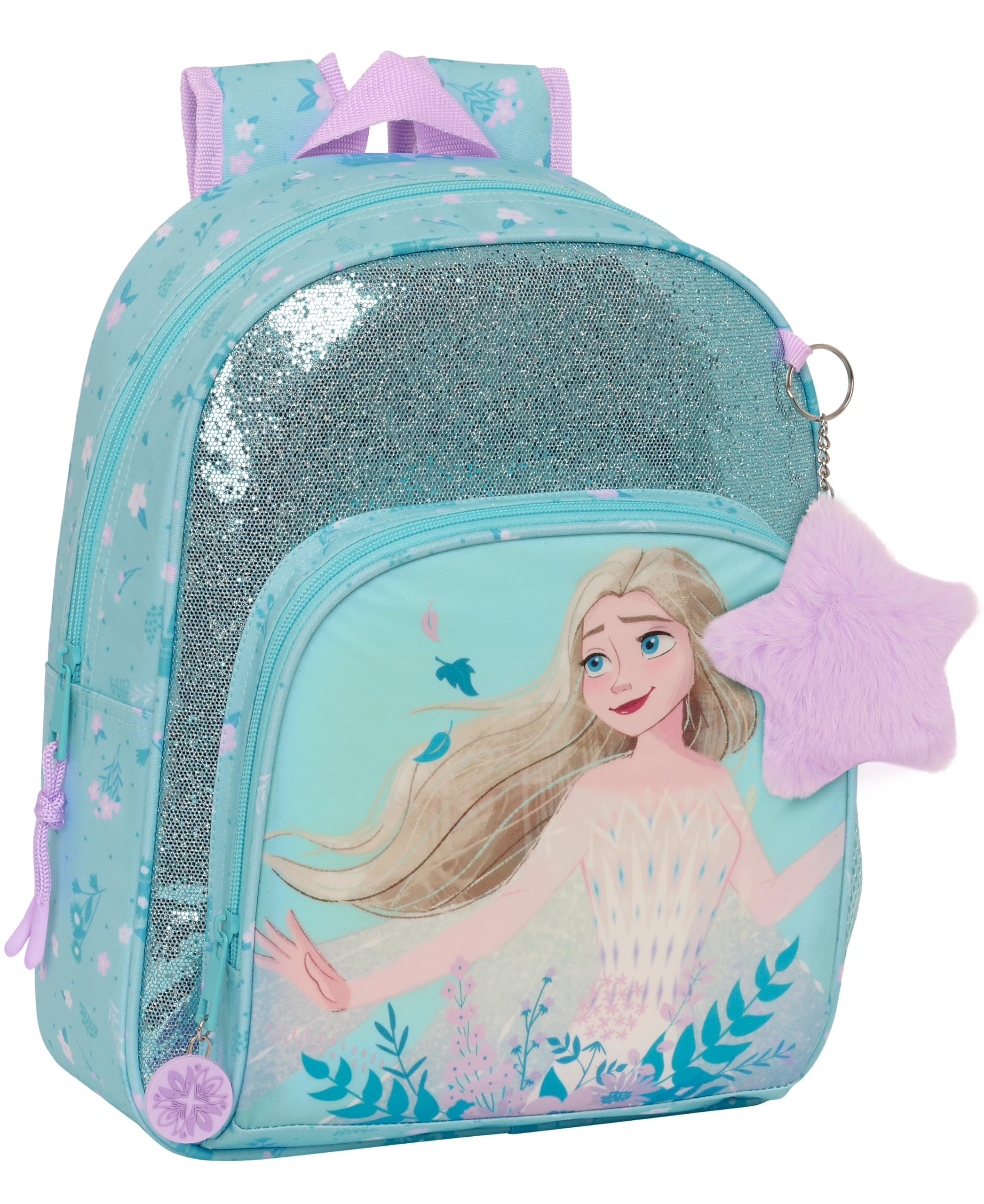 Safta M609 LOL SURPRISE! Glow Girl - Mochila Infantil, Ideal para Niños de Diferentes Edades, Cómoda y Versátil, Calidad y Resistencia, 28x10x34 cm, Color Rosa Unisex niños