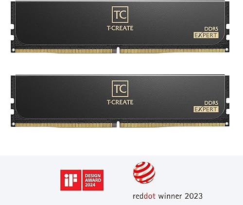 Miniatura 7 de TEAMGROUP T-Create Expert Overclocking 10L CL34 DDR5 32GB Kit (2 x 16GB) 7200MHz (PC5-57600) Intel XMP 3.0 y AMD Expo Compatible A-DIE Módulo de
