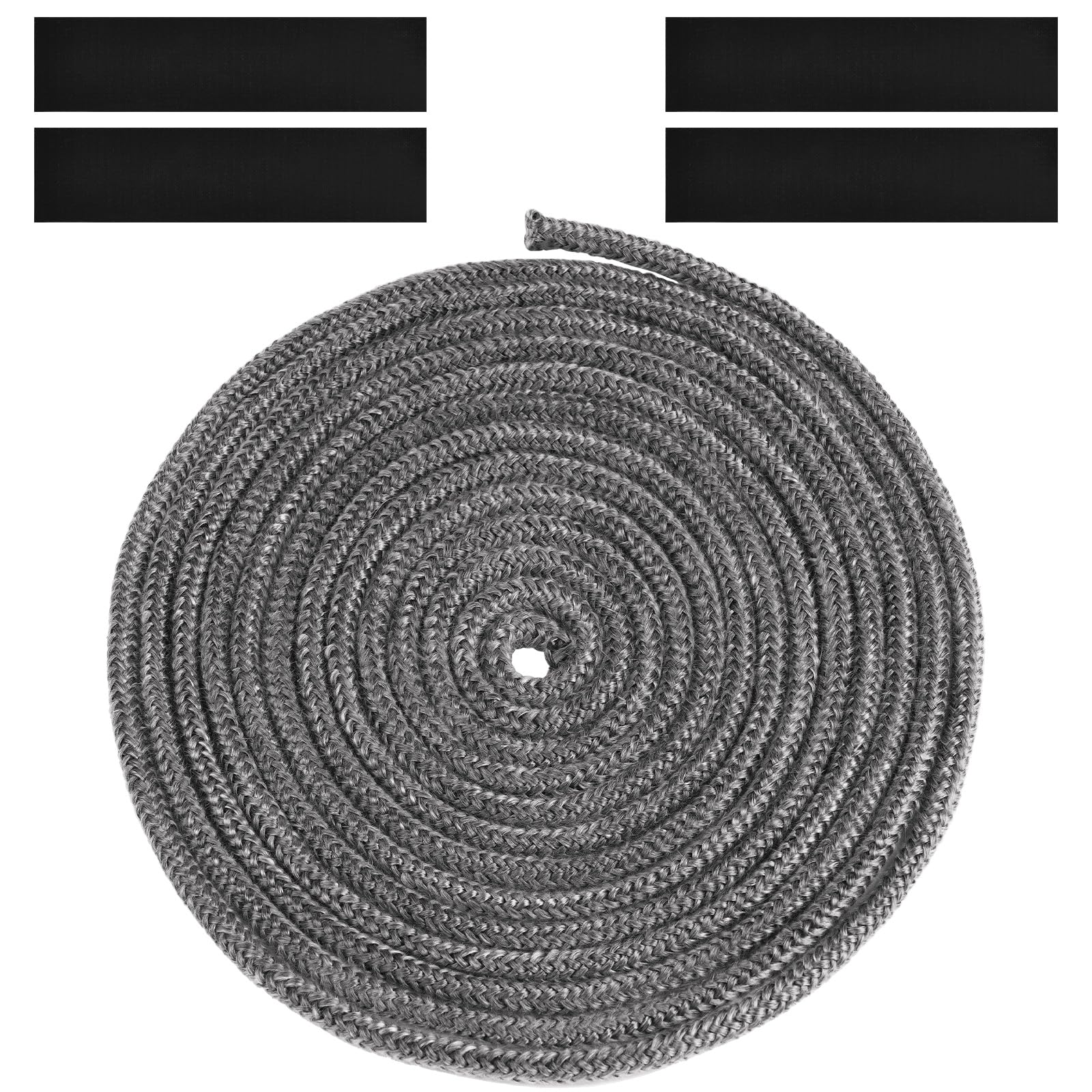 Flintronic Stove Rope, Heat Resistant Rope Seal Replacement Gasket with 4 Tapes