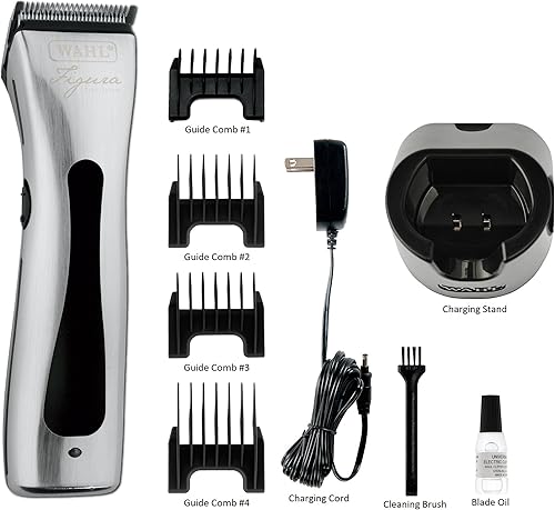 Miniatura 4 de Wahl Professional Animal Figura - Kit de cortaúñas inalámbrico para mascotas perro y caballo cromado 8868