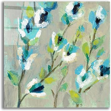 Epic Art Whimsical Branch I by Silvia Vassileva, Acrylic Glass Wall Art, 12"x12"