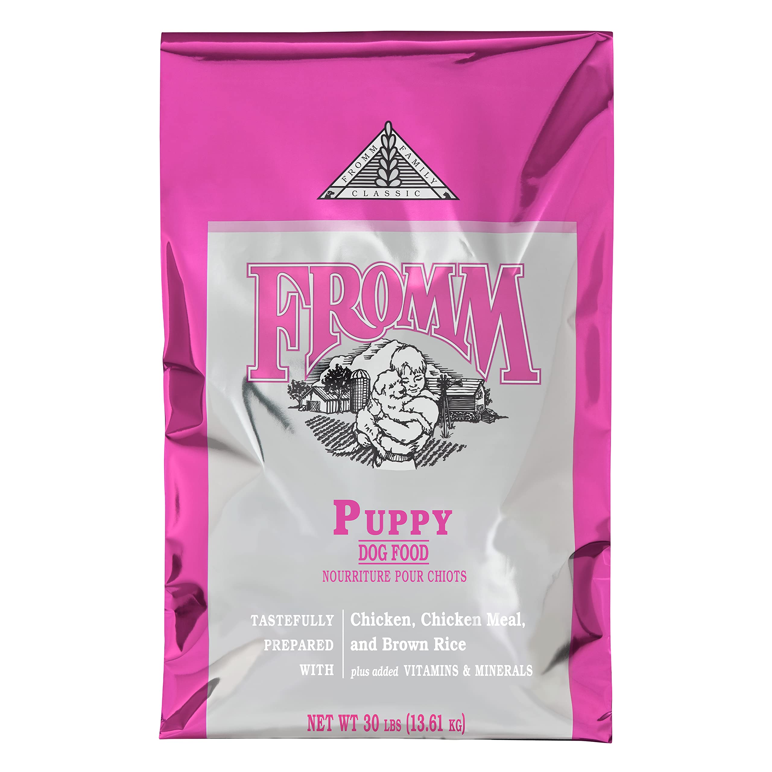 Classic Puppy Food 30 Pound Bag - Premium Nutrition For Growing Puppies