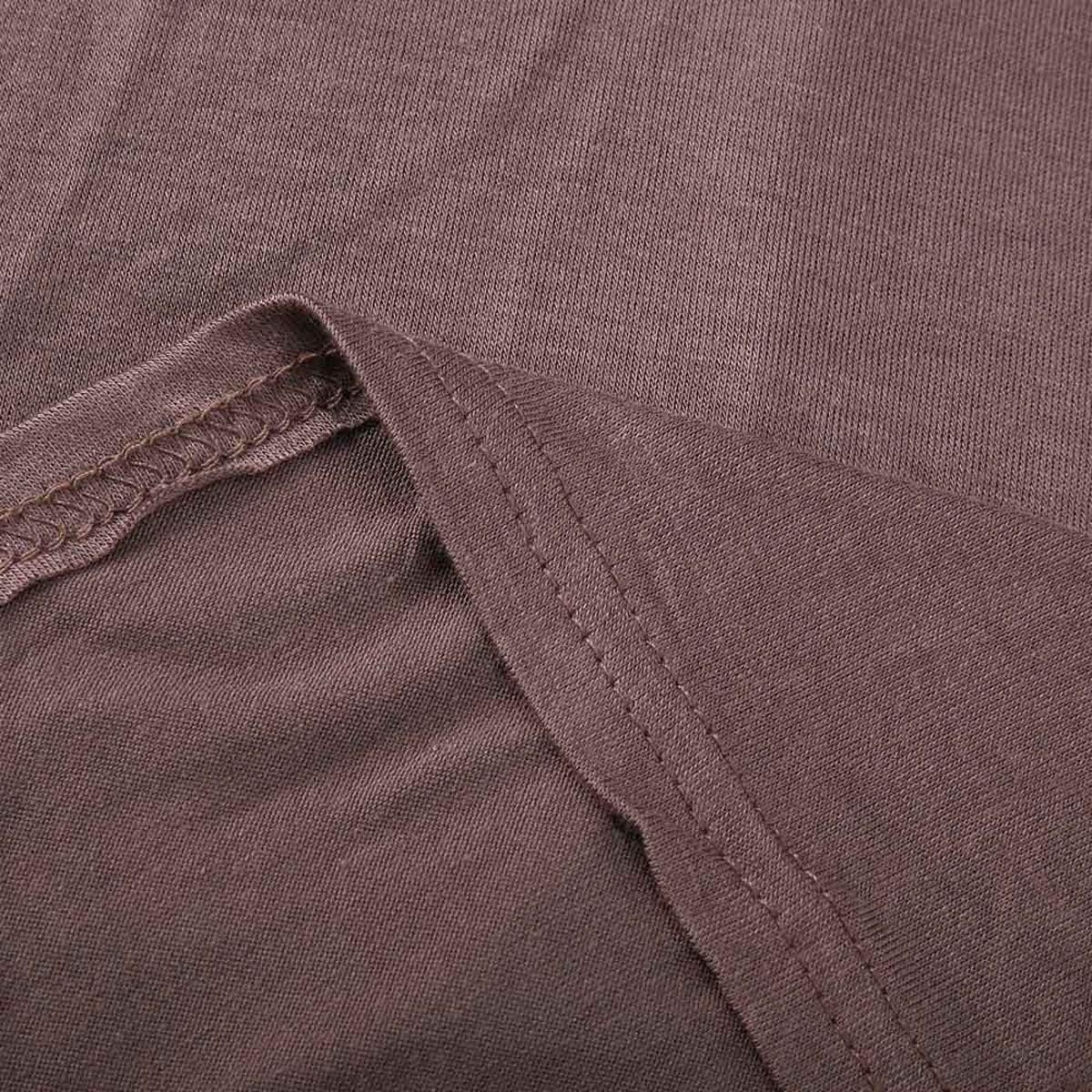 Bolivelan Women's Sleeveless Casual Loose Pockets T-Shirt Dress