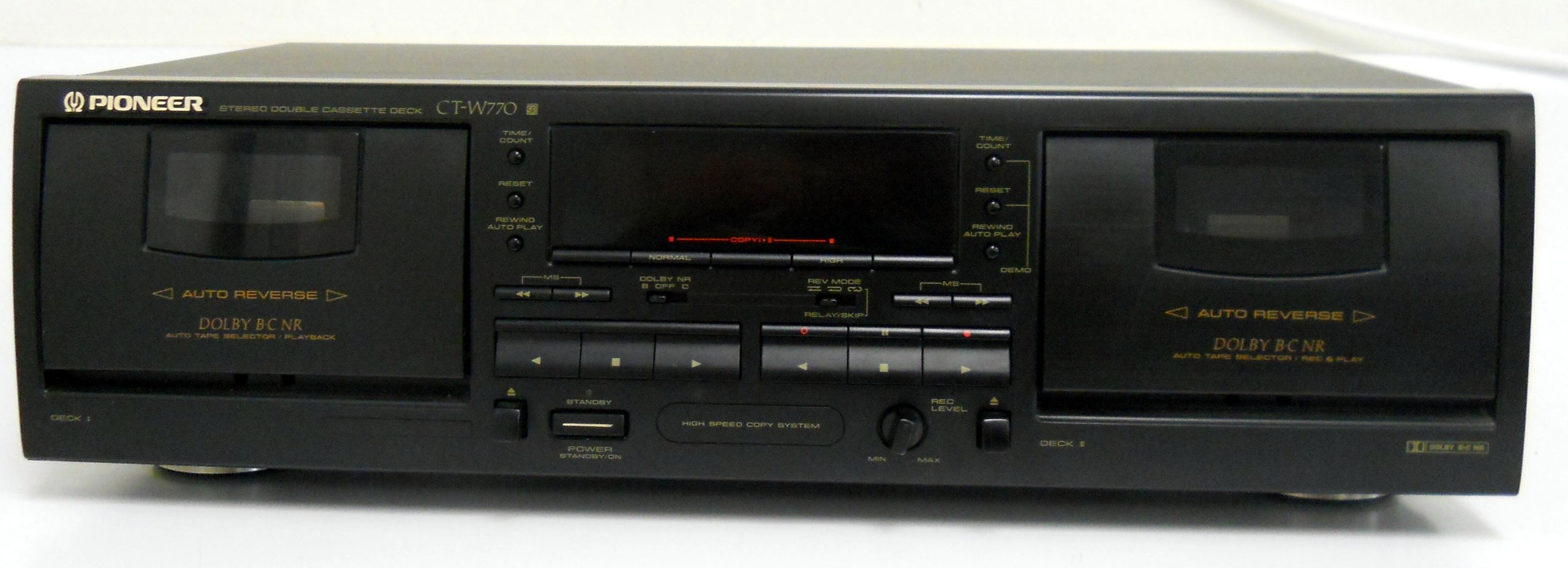 Pioneer CT-70W カセットデッキ 【公式通販】