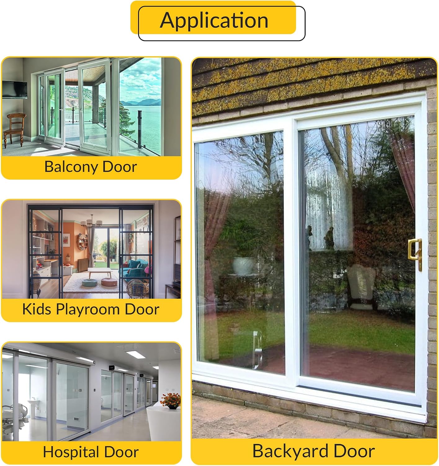 Brixwell Patio Door Roller Tandem with 1-1/4" Nylon Wheels, Gray Finish, 3-1/8" Length, 3/4" Width, 1-3/32" Height, Sliding Door Roller Assembly, Track System, and Handle Replacement