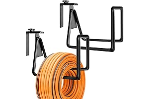 2 Pack Garden Hose Holder - Heavy Duty Wall Mount Hose Hanger