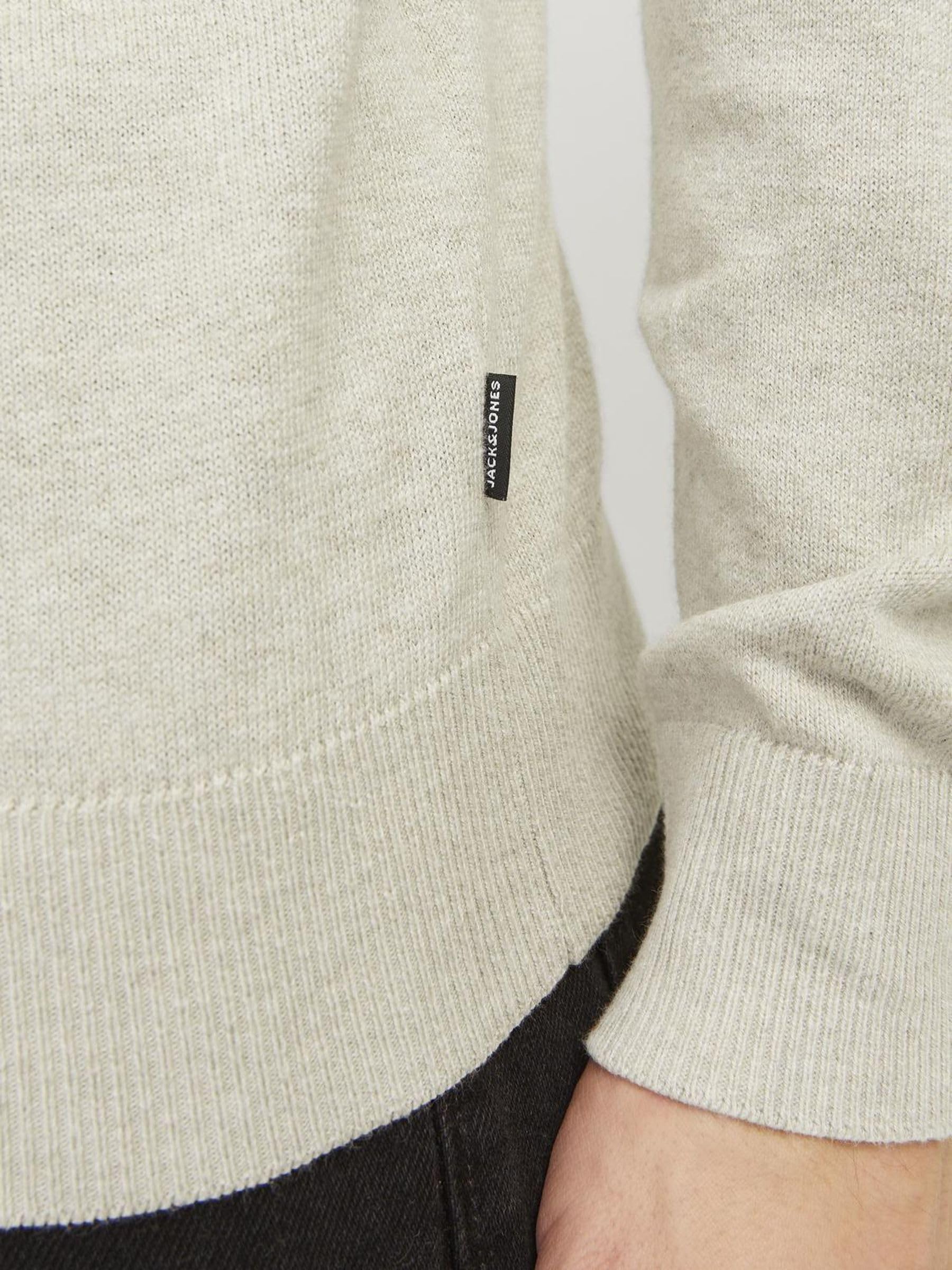 JACK & JONES Uomo Maglione Sottile a Dolcevita Maglione a Collo Rotondo Classico a Maniche Lunghe JJEEMIL