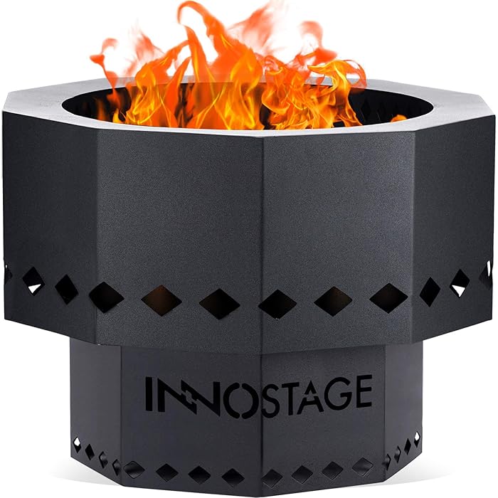 Buy INNO STAGE Patented Smokeless Fire Pit, 13 Inch Low Smoke Camping