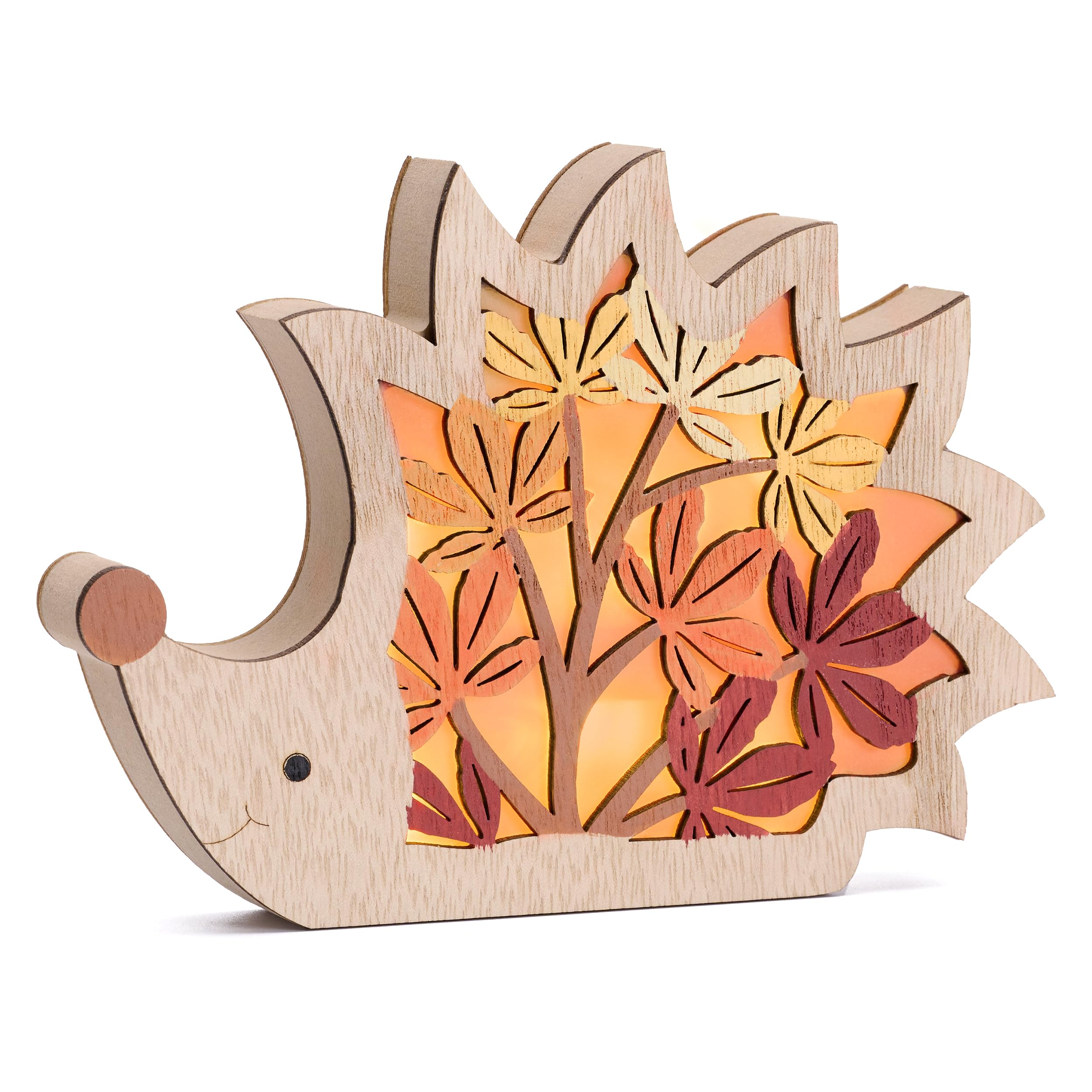 Lampe de table écureuil en résine petite veilleuse décorative enfant