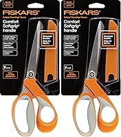 Vista 5 de Fiskars Crafts 8195 RazorEdge Softgrip - Tijeras de tela, 9 pulgadas