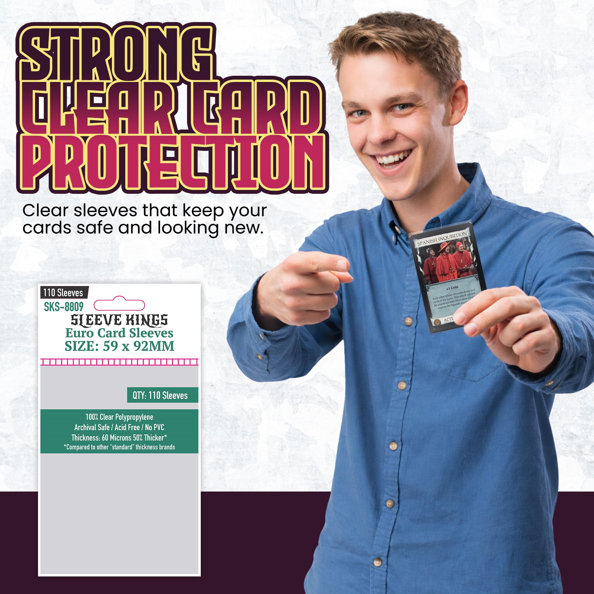 euro game card sleeves Mayday Euro Game Sleeves 59x92mm Philippines