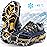 Crampons Ice Cleats Traction Snow Grips for Boots Shoes Women Men Anti Slip 19 Stainless Steel Spikes Safe Protect for Hiking Fishing Walking Climbing Mountaineering