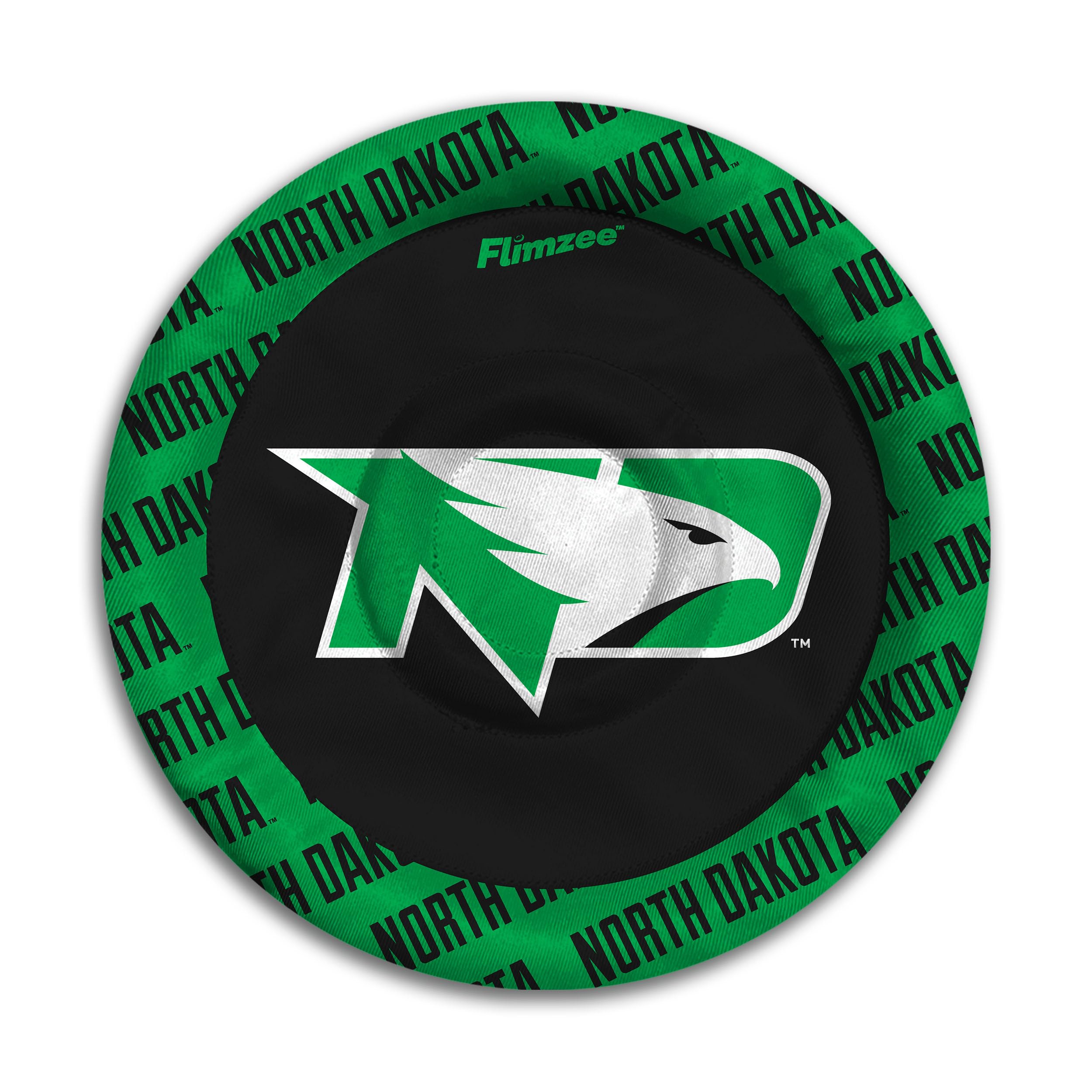 YouTheFan NCAA North Dakota Fighting Hawks Flimzee Bean Bag Flying Disc