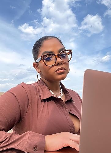 Miniatura 2 de VISOONE Lentes de bloqueo de luz azul con antideslumbramiento de computadora para juegos, lectura, mujeres y hombres, multicolor