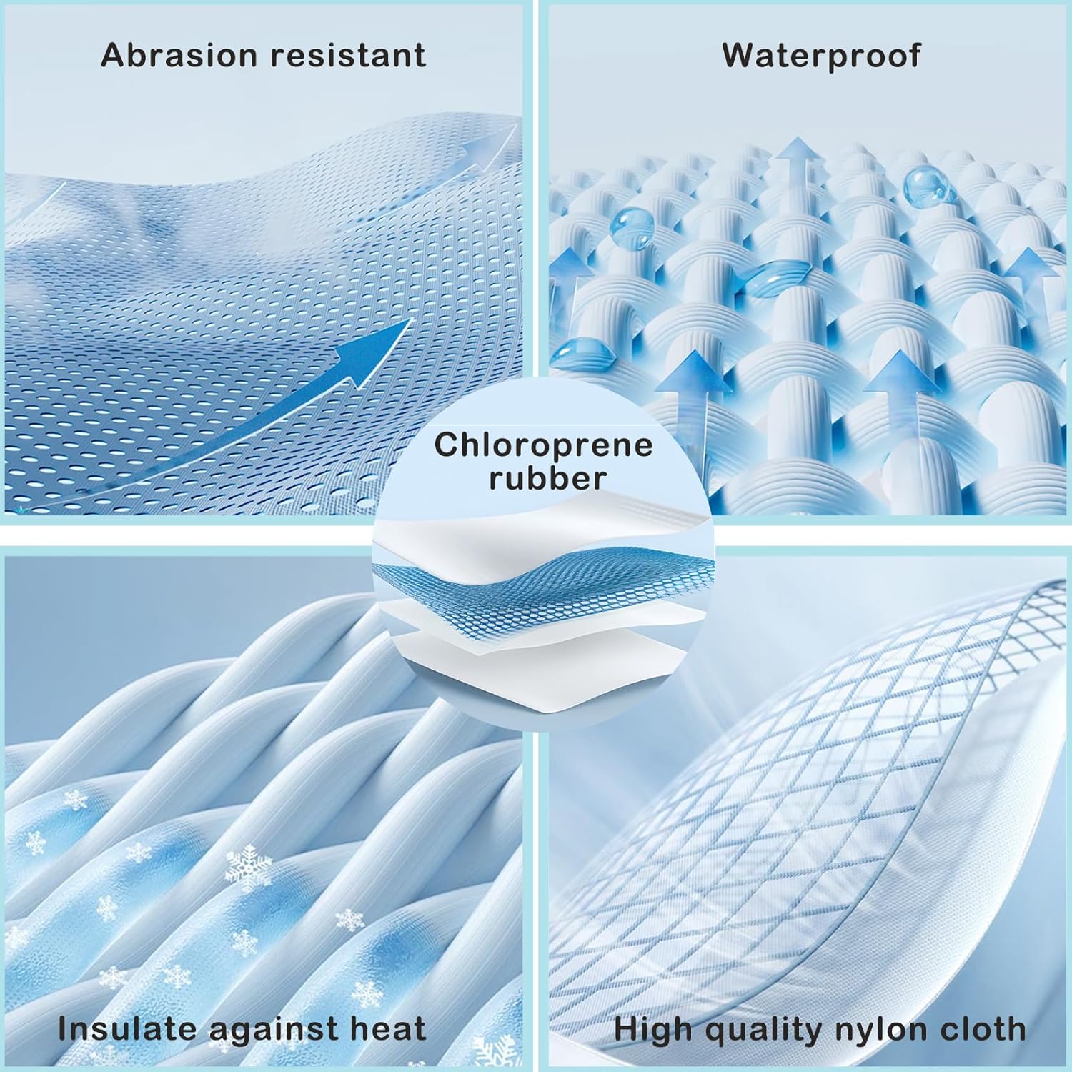 Portable AC Hose Insulation Sleeve,Portable Air Conditioner Hose Cover Wrap for Heat Reduction Can Be Installed with One Hand,Fit 5.1" and 5.9" Diameter Exhaust Hose,60" Length (Black)
