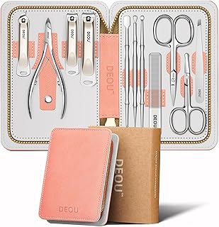 DEOU Juego de uñas profesional 11 en 1 de ace...