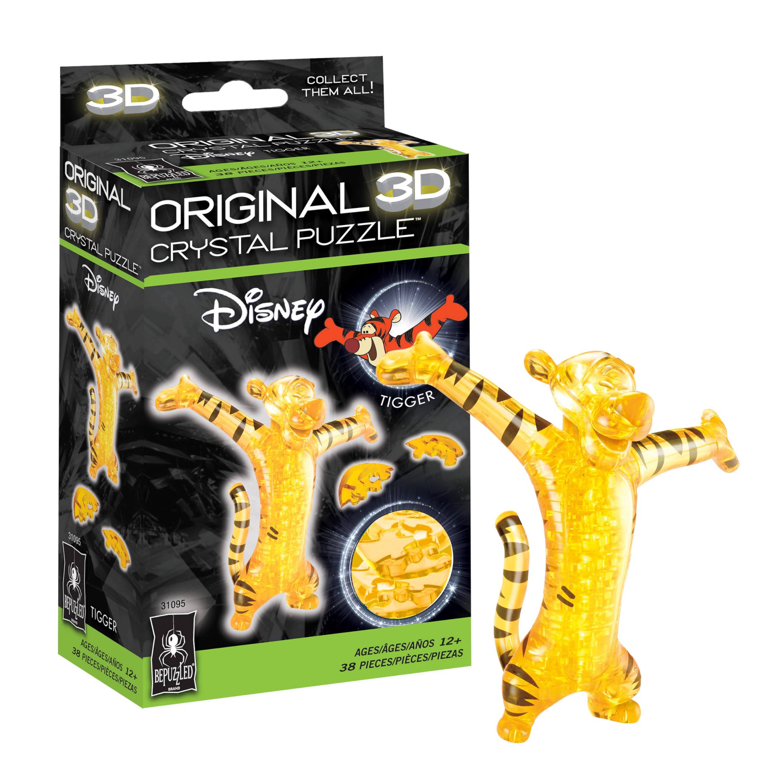 Amazon.co.jp: BePuzzled ディズニー ティガー オリジナル 3D