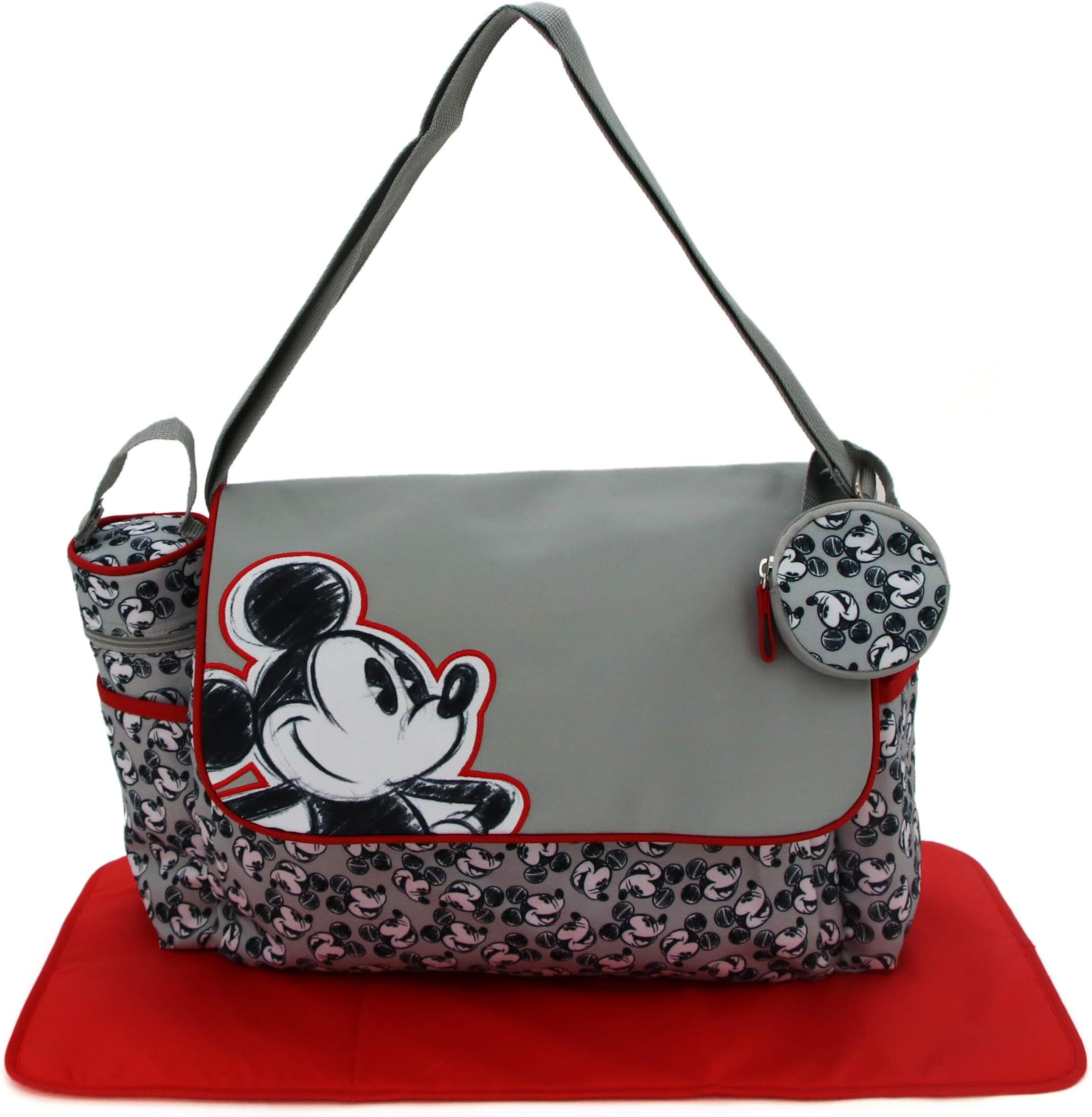 Cudlie Multi Piece Tote, Mickey-Cartoon Mickey