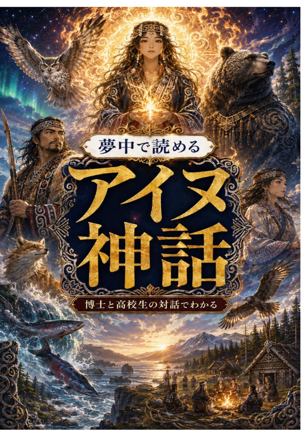 夢中で読めるアイヌ神話: こんな本が欲しかった！博士と高校生の対話形式で楽しく学べるアイヌ神話！ (夢中で読める世界の神話シリーズ)