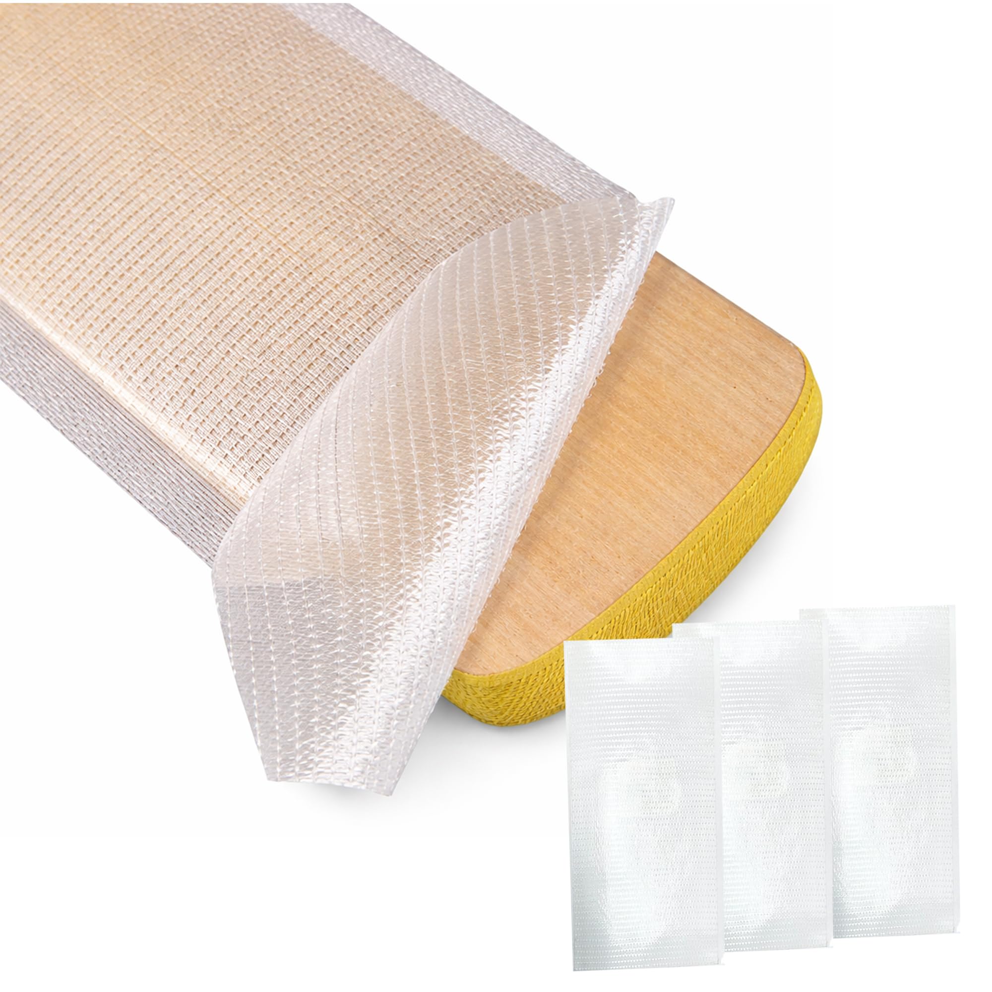 AI SPORTS Clear Cricket Bat Anti-Scuff Sheet – Protective Bat Face Cover for Extra Durability, Surface Protection & Longer Bat Life (Full Fiber Glass, 1)