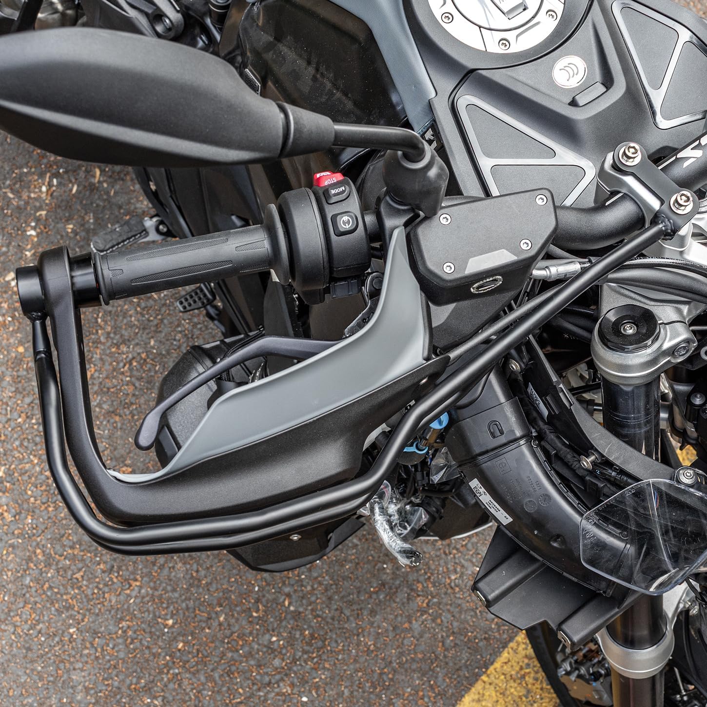 Motorcycle Steel Handguards for R1300GS R 1300 GS 2024 2025 2026 Hand Guard Handlebar Protection, Black