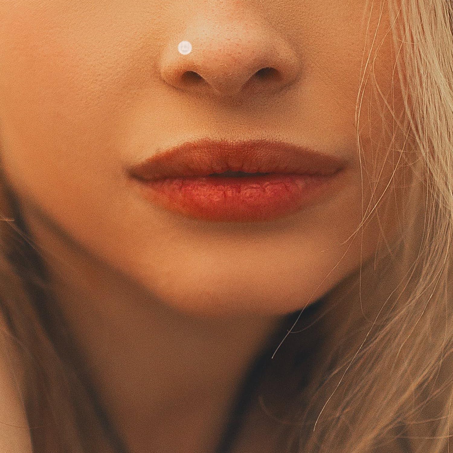 Clear Piercing Jewelry Clear Piercing Retainers Nose Rings Belly Button Ring Septum Eyebrow Lip Cartilage Tragus Earring Retainer Nose Piercing Kit Body Piercing Jewelry for Women Men (6pcs-ear studs(1.2*6mm)) - Image 2