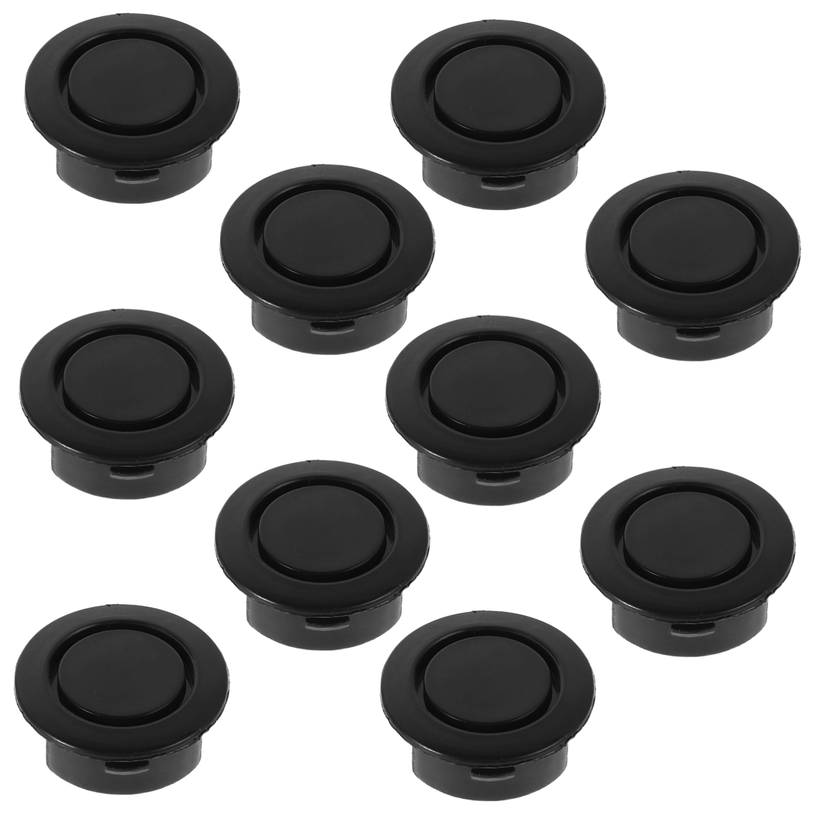 Spactz 6X Vite Passaruota Coperchio Motore Plastica Nera per 91501-SS8-A01, 91601-SS8-A01