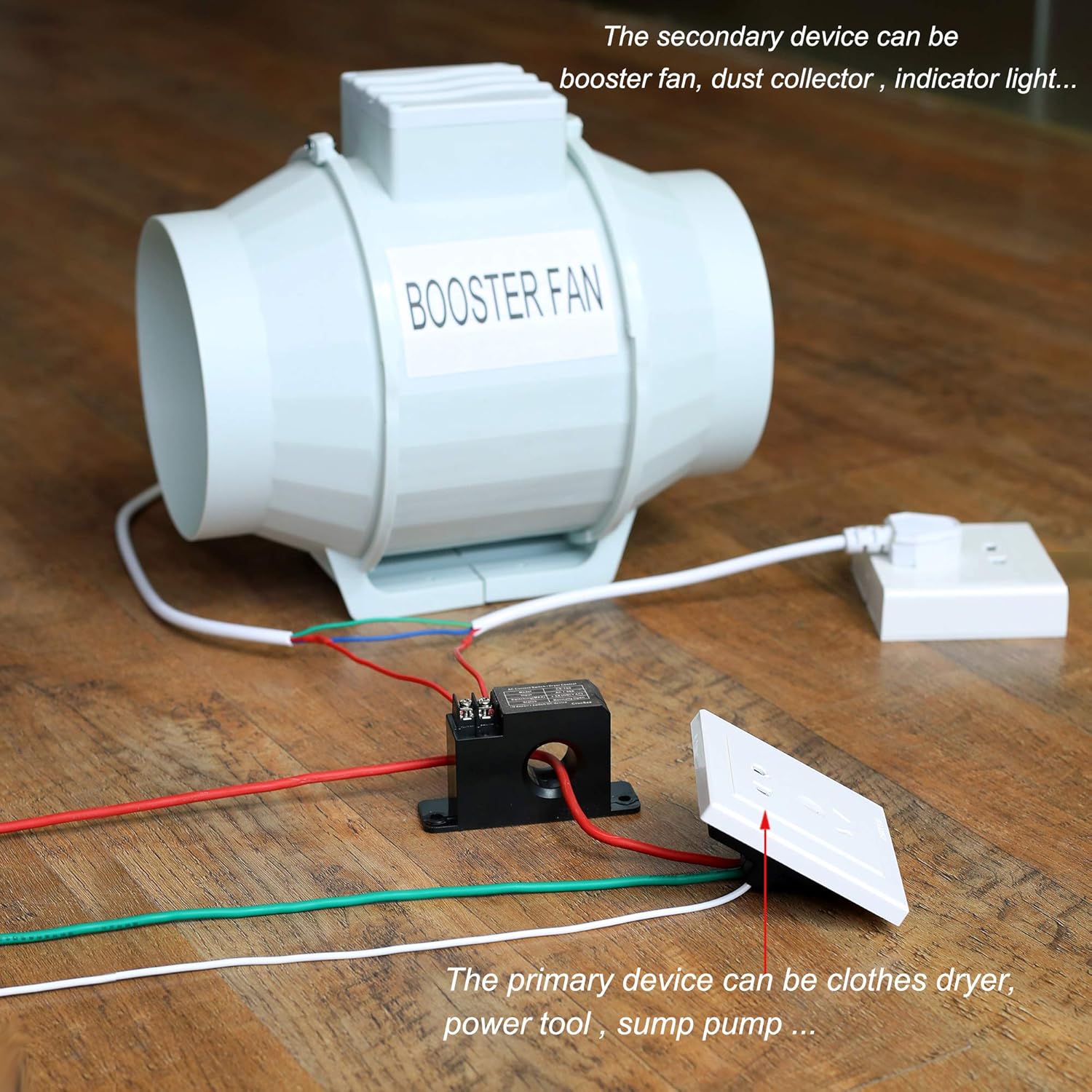 Crаzу Clеаrаnсе CrocSee Miniature Current Switch, CS-TS0, Normally Open Amp Sensor Monitoring Relay, AC 1-50A Detectable