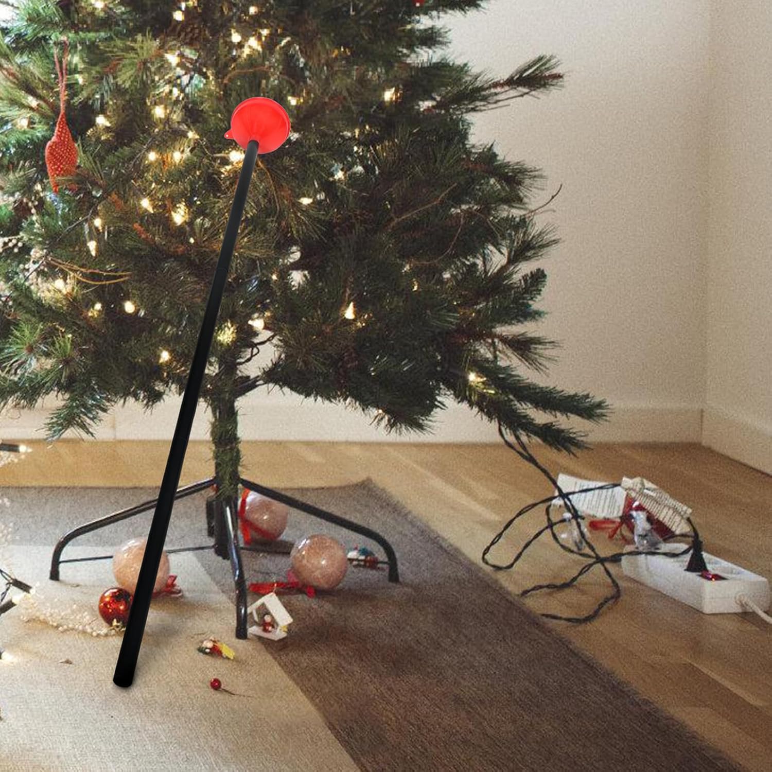 Christmas Tree Watering Funnel with Tube Connector Plastic Xmas Tree Watering System for Indoor and Outdoor Plants and Plant Care