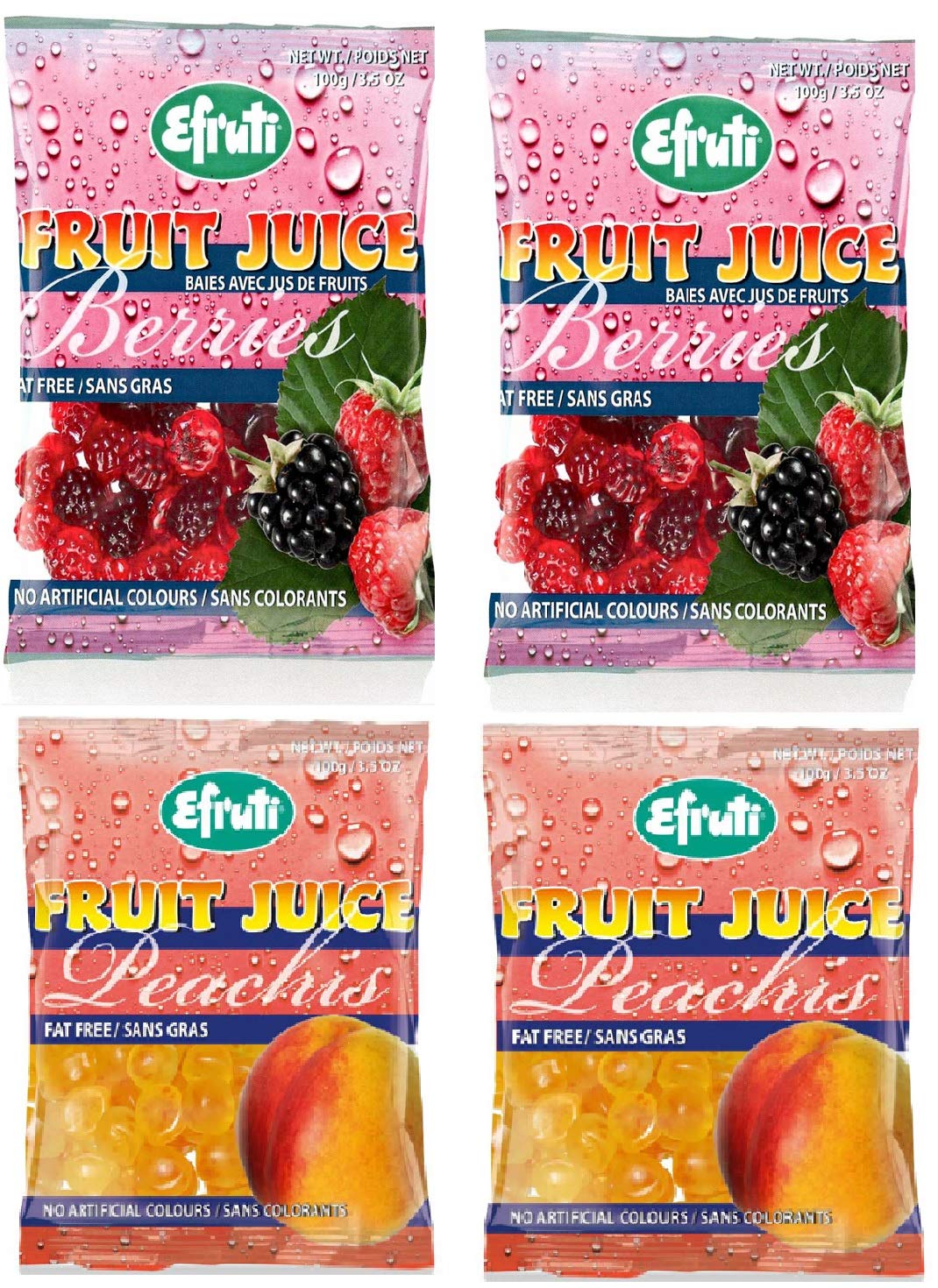 Buy Imported from Germany Peach Gummy and Fruit Berry Gummy Bundle