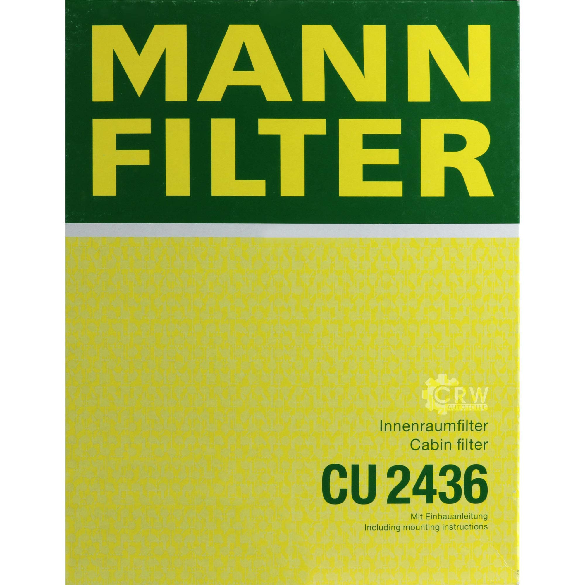 Pacchetto di ispezione pacchetto di manutenzione filtro con filtro olio HU 716/2 x, filtro aria C 17 006, filtro carburante WK 9046 z, filtro abitacolo CU 2436, vite di chiusura