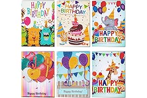 KXCOFTXI Diamond Painting Birthday Cards Kit