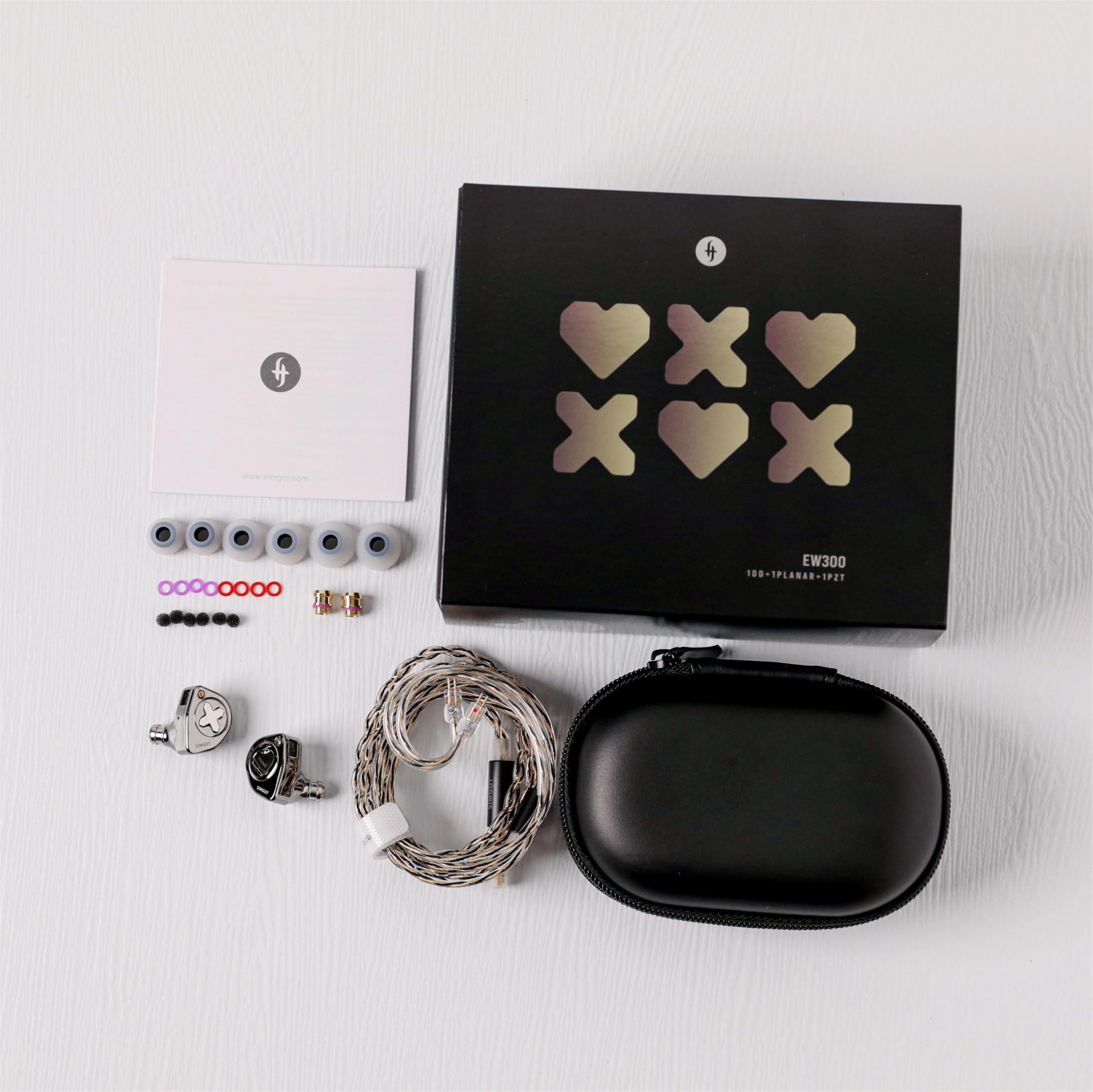 Amazon.co.jp: Linsoul SIMGOT EW300 1DD+1Planar+1PZT ハイブリッド