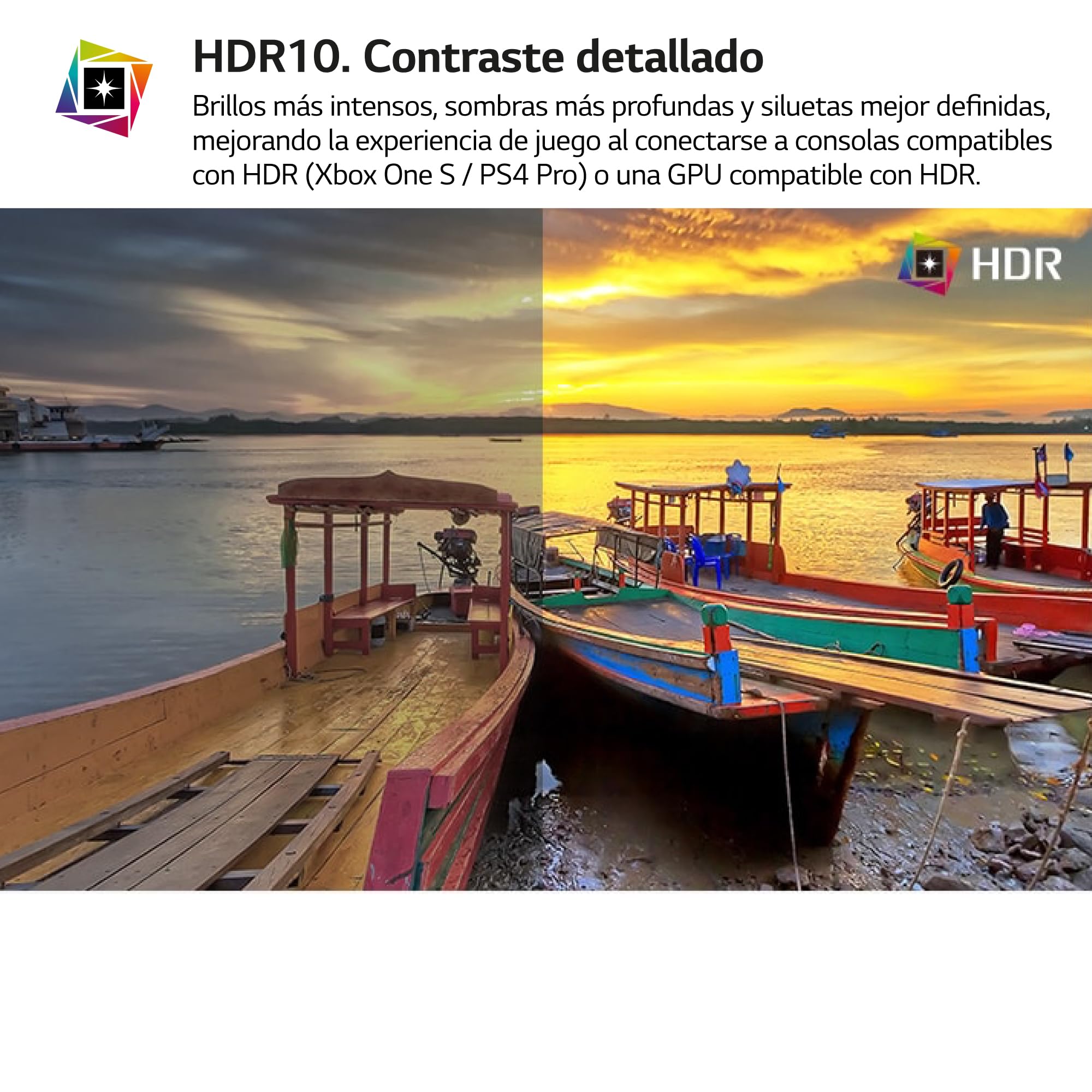 LG UltraWide™ 29WP60G-B Ecran PC Ultra Large 29" - Dalle IPS résolution UWFHD (2560x1080), 5ms GtG 75Hz, HDR 10, sRGB 99%, AMD FreeSync, inclinable, USB-C