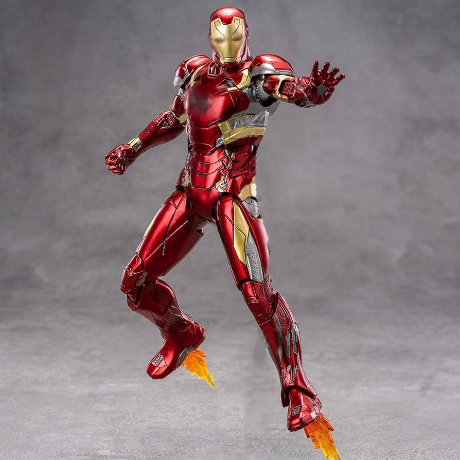 Amazon.co.jp: LonullyMege MK46アイアンマンアクションフィギュア-7