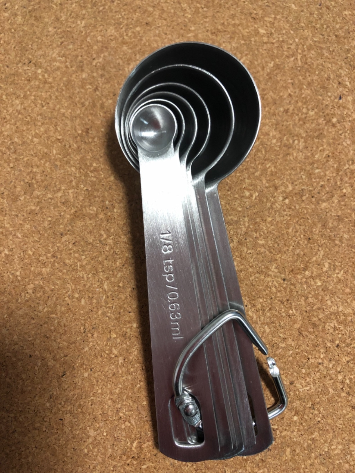 RhinoRoo Australian Standard Measuring Spoons Stainless Steel Set