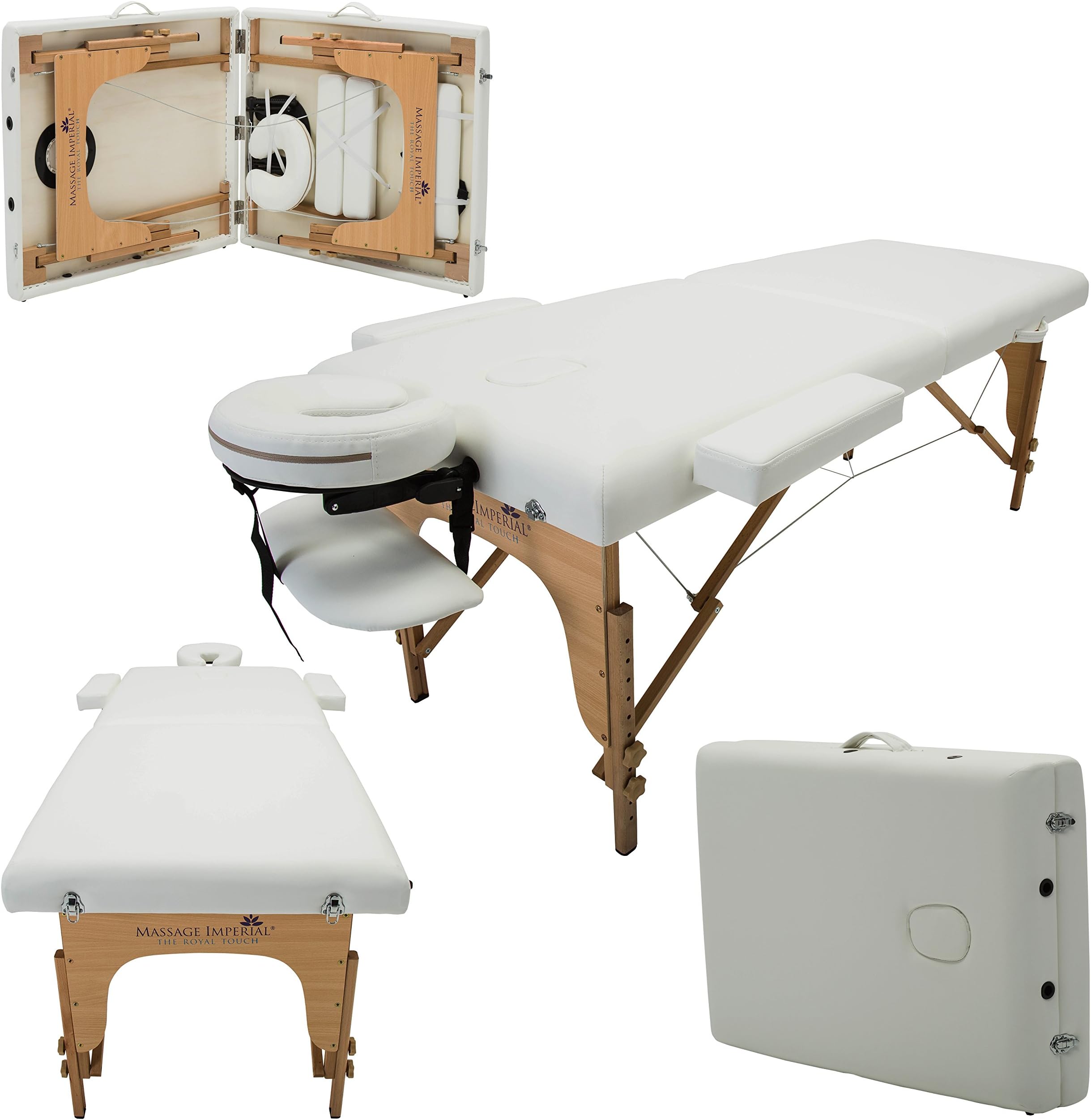 The Charbury Massage Table White