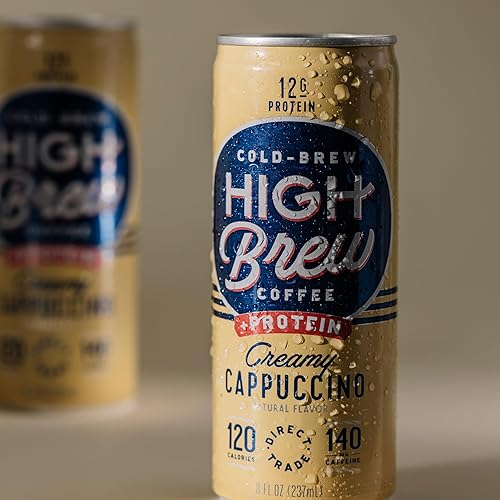 Miniatura 9 de Café High Brew preparado en frío, doble exprés, latas de 236,5 ml (paquete de 12)