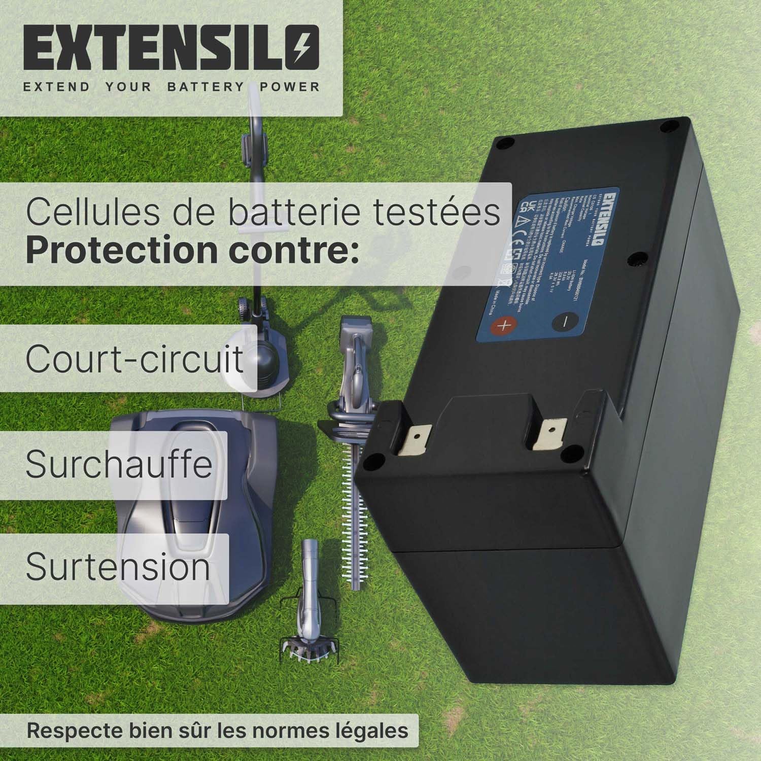 Batterie Compatible avec Techline D25