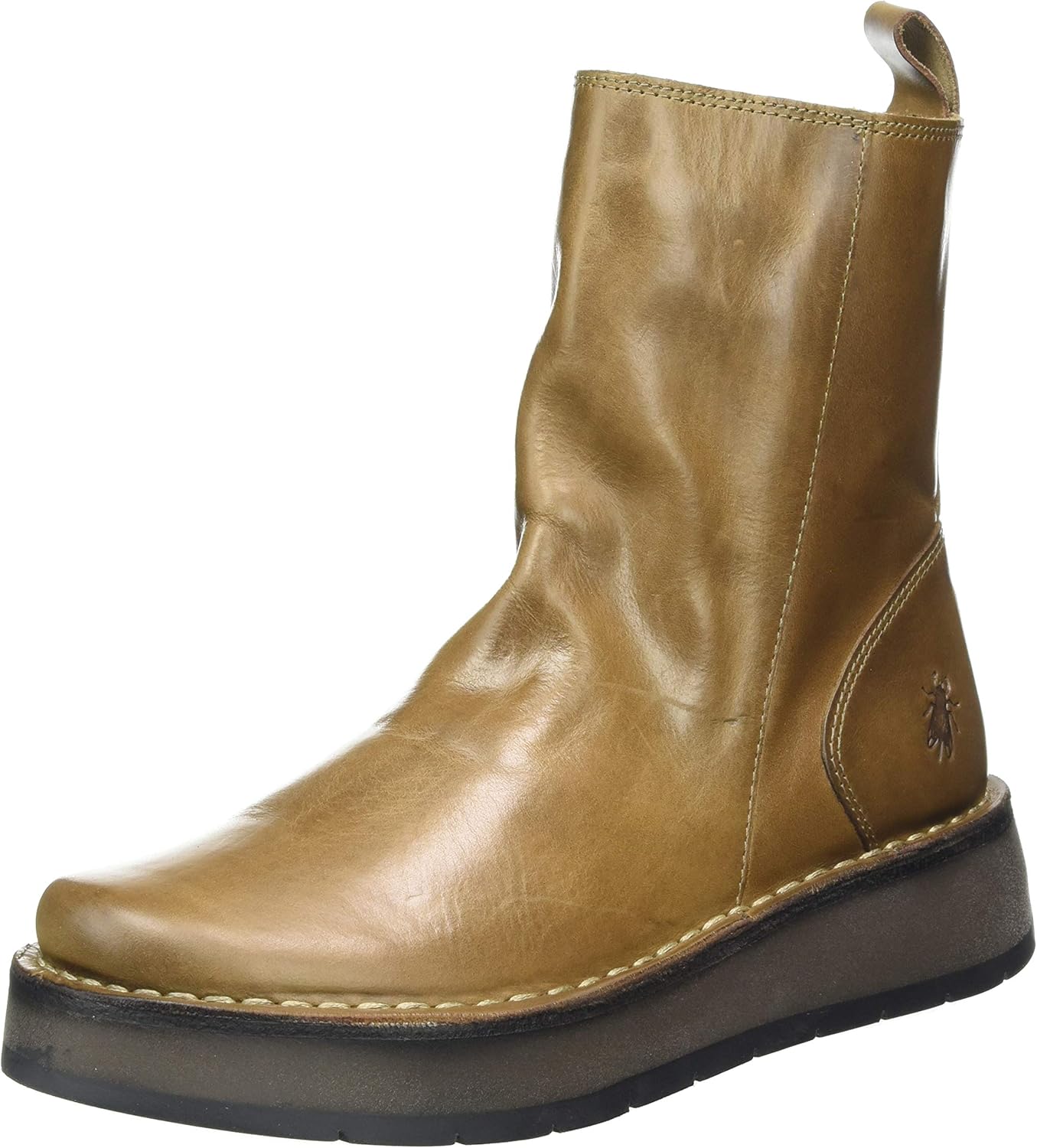 Fly London Women's Slouch Bootie, Brown Dk Brown, 10.5