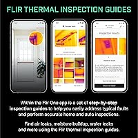 Vista 7 de FLIR Edge Pro - Cámara térmica de imágenes inalámbrica Bluetooth para smartphones, compatible con todos los dispositivos iOS y Android, Super