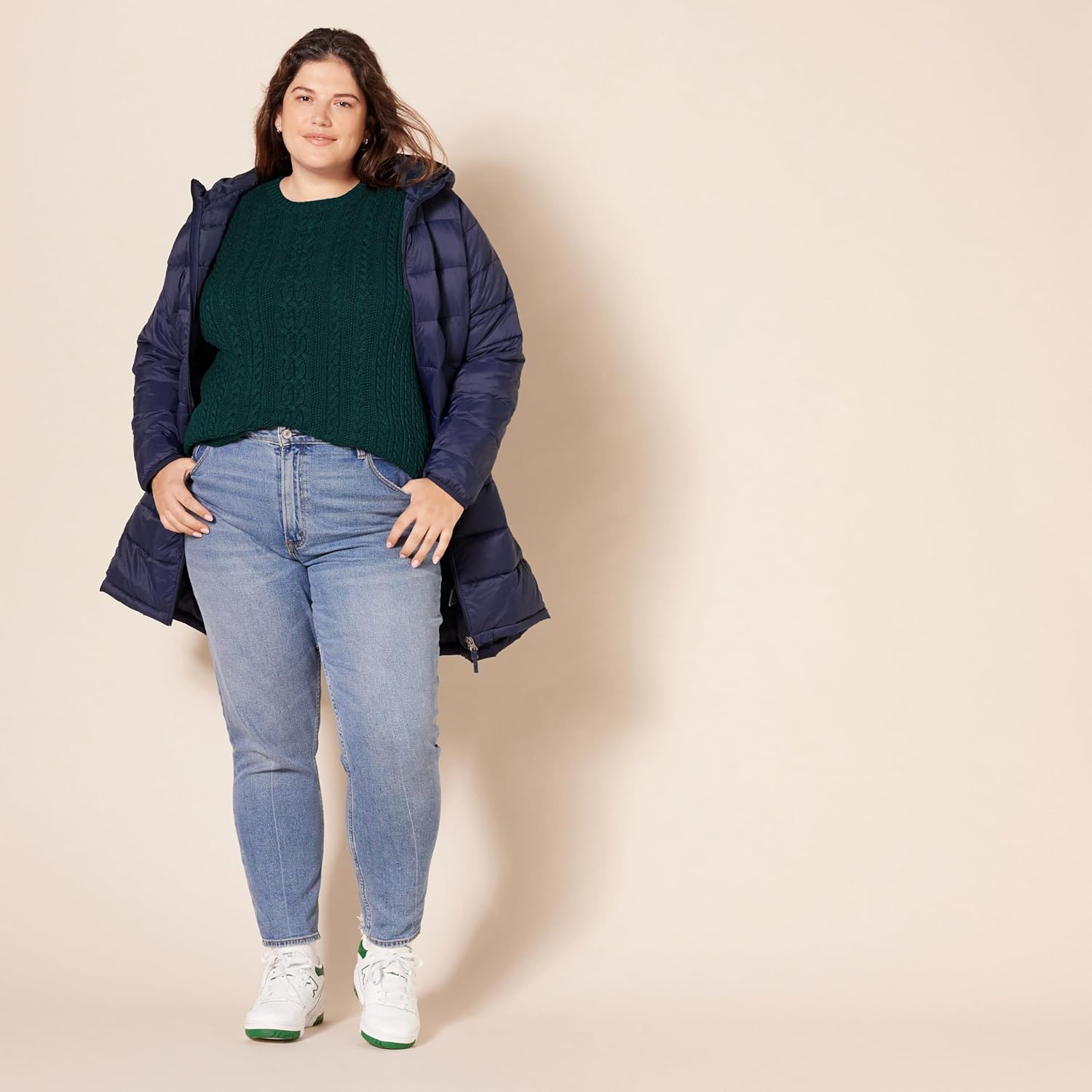 Amazon Essentials womens Fisherman Cable Crewneck Sweater - Image 8