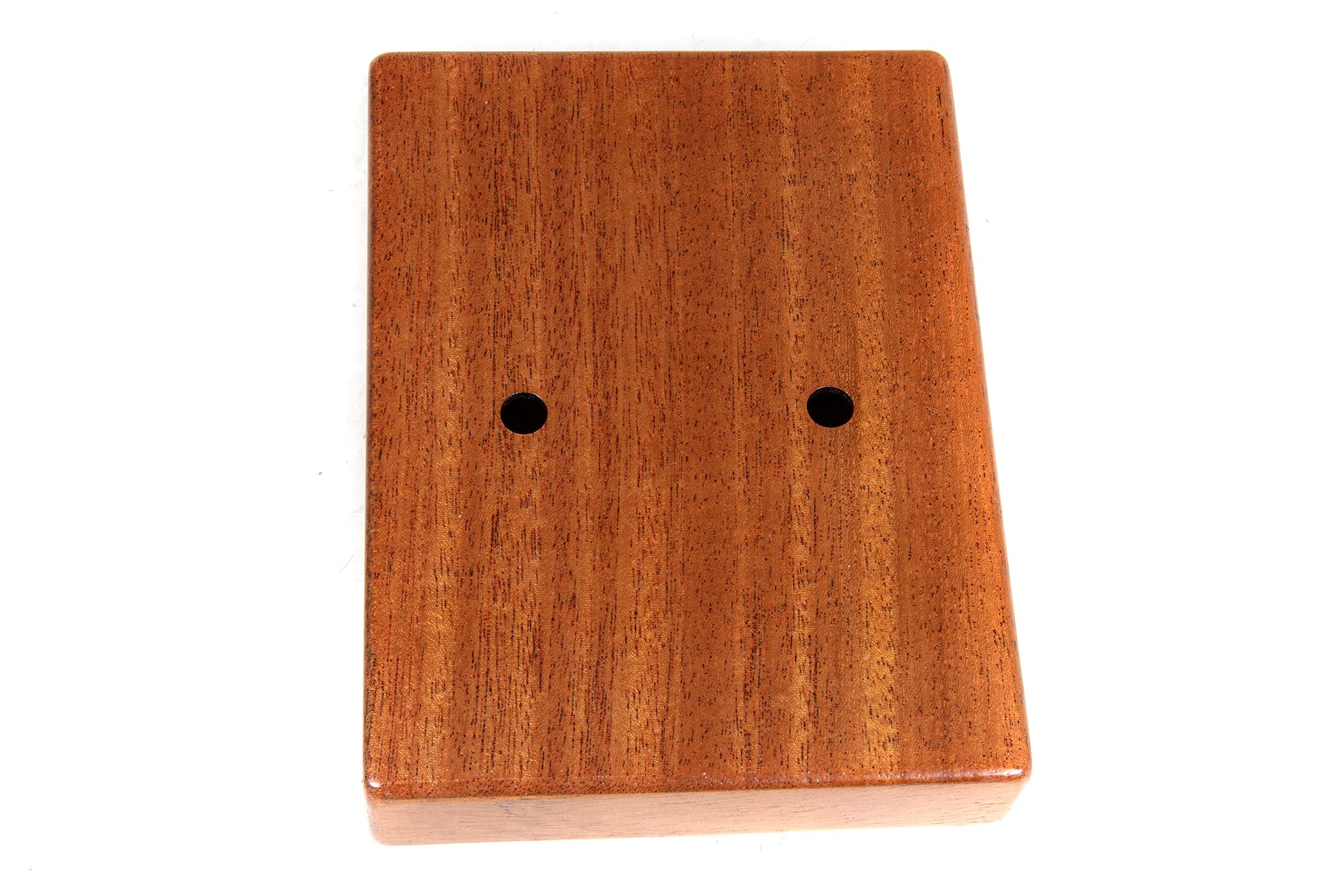GEWA Kalimba piano à pouces acajou, motifs d'anches, 21 anches en acier, accordable, sacoche, maillet inclus, mode d'emploi