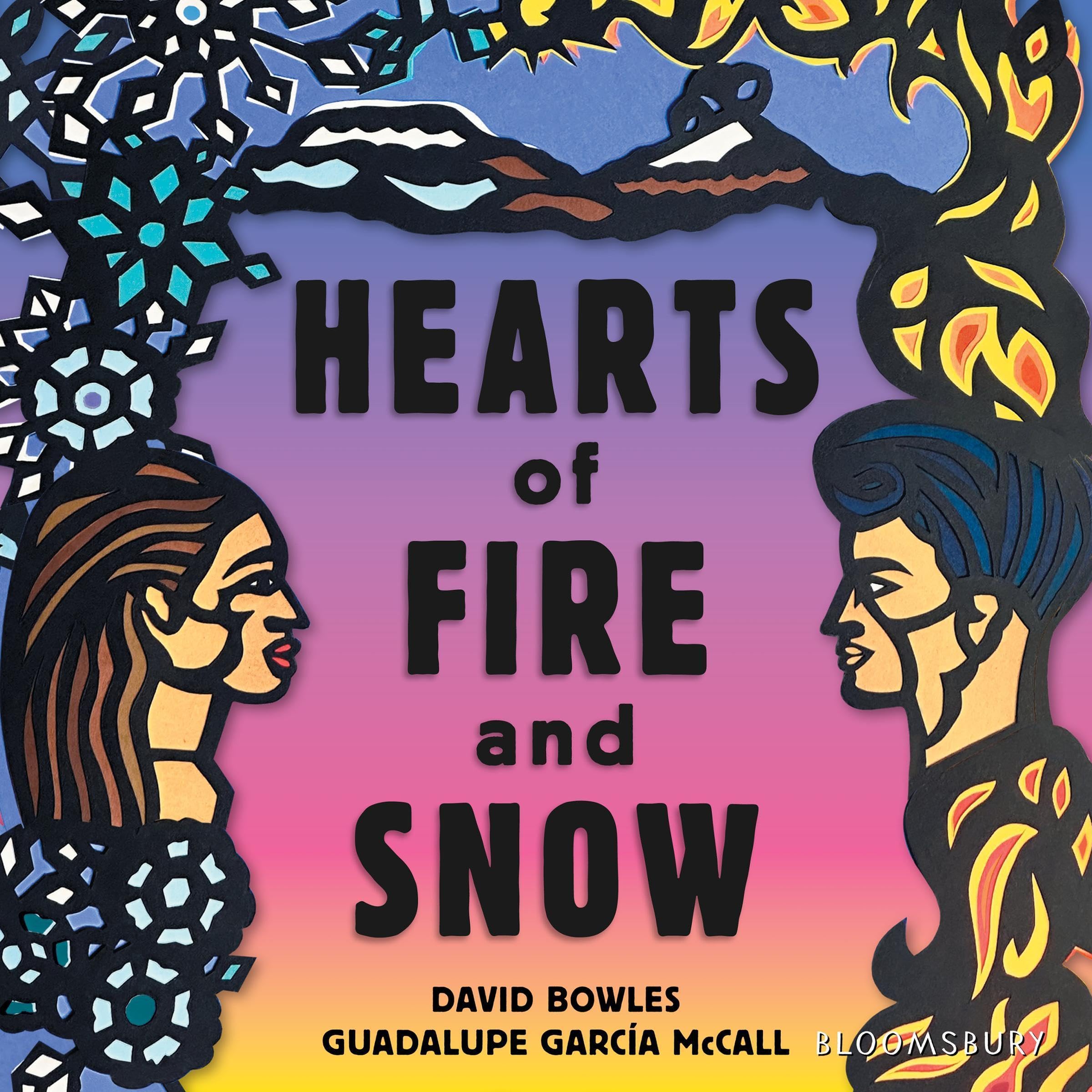 Book cover for Hearts of Fire and Snow